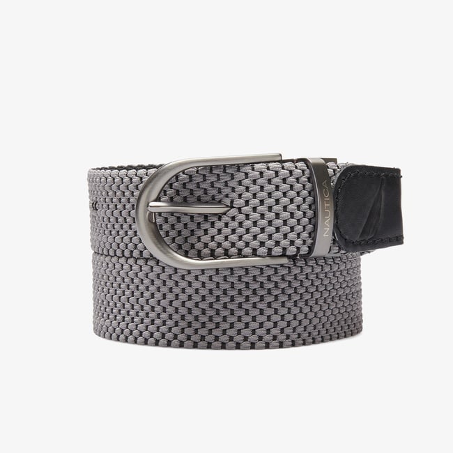  Nautica Erkek Siyah Kemer