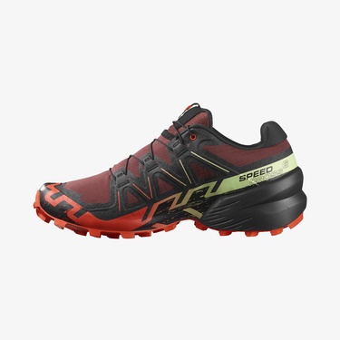  Salomon Speedcross 6 Erkek Kırmızı Koşu Ayakkabısı