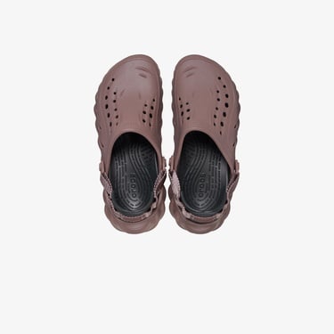  Crocs Echo Clog Kadın Kahverengi Terlik