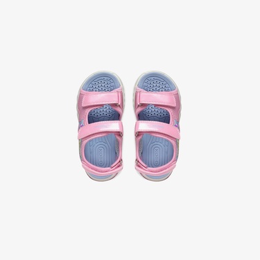  Geox Ciberdron Bebek Pembe Sandalet