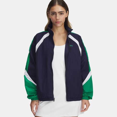  Under Armour Icon Crinkle Track Kadın Lacivert Ceket