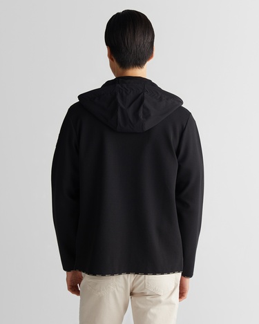  GANT Erkek Siyah Regular Fit Kapüşonlu Sweatshirt