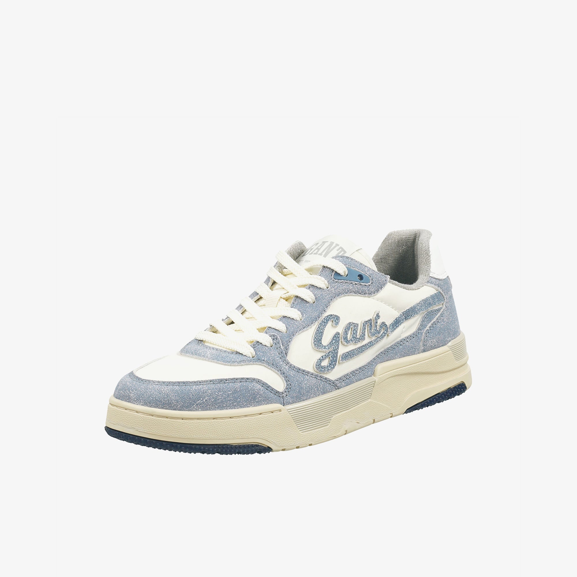 GANT Erkek Mavi Deri Sneaker