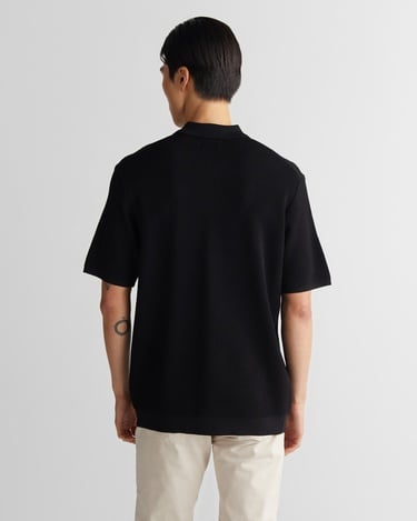  GANT Erkek Siyah Regular Fit Triko Polo