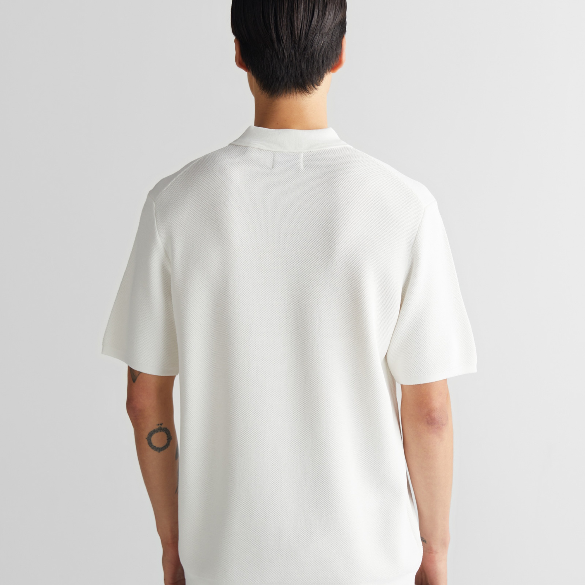 GANT Erkek Krem Regular Fit Triko Polo