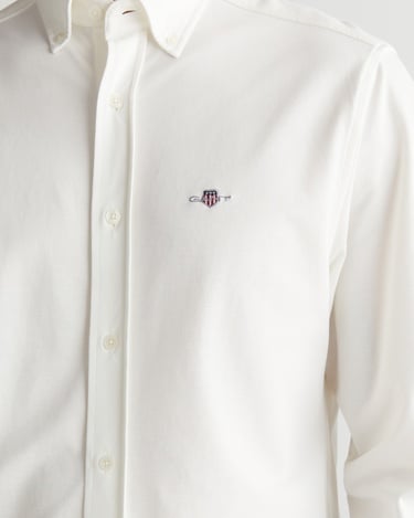  GANT Erkek Krem Regular Fit Gömlek Yaka Gömlek