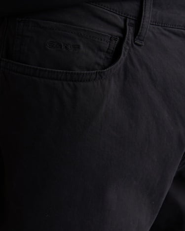  GANT Erkek Siyah Regular Fit Pantolon
