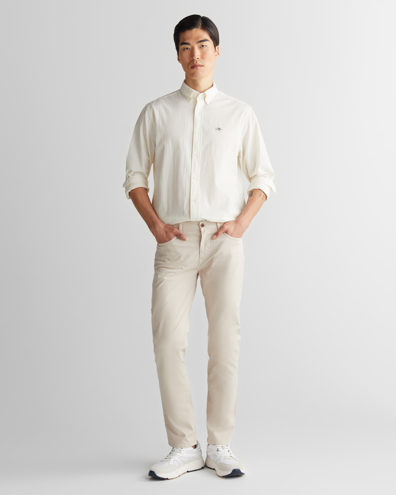  GANT Erkek Bej Regular Fit Pantolon