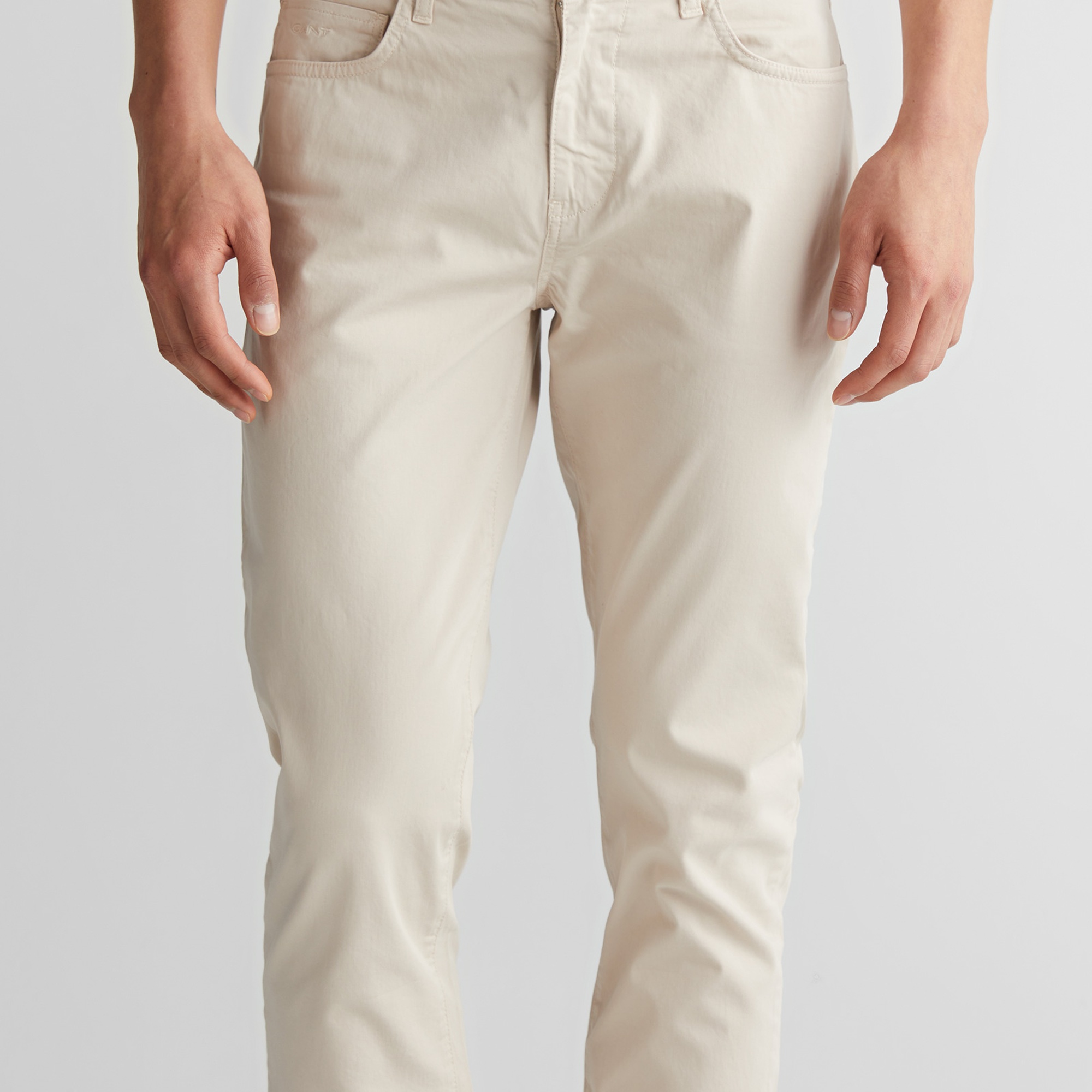 GANT Erkek Bej Regular Fit Pantolon