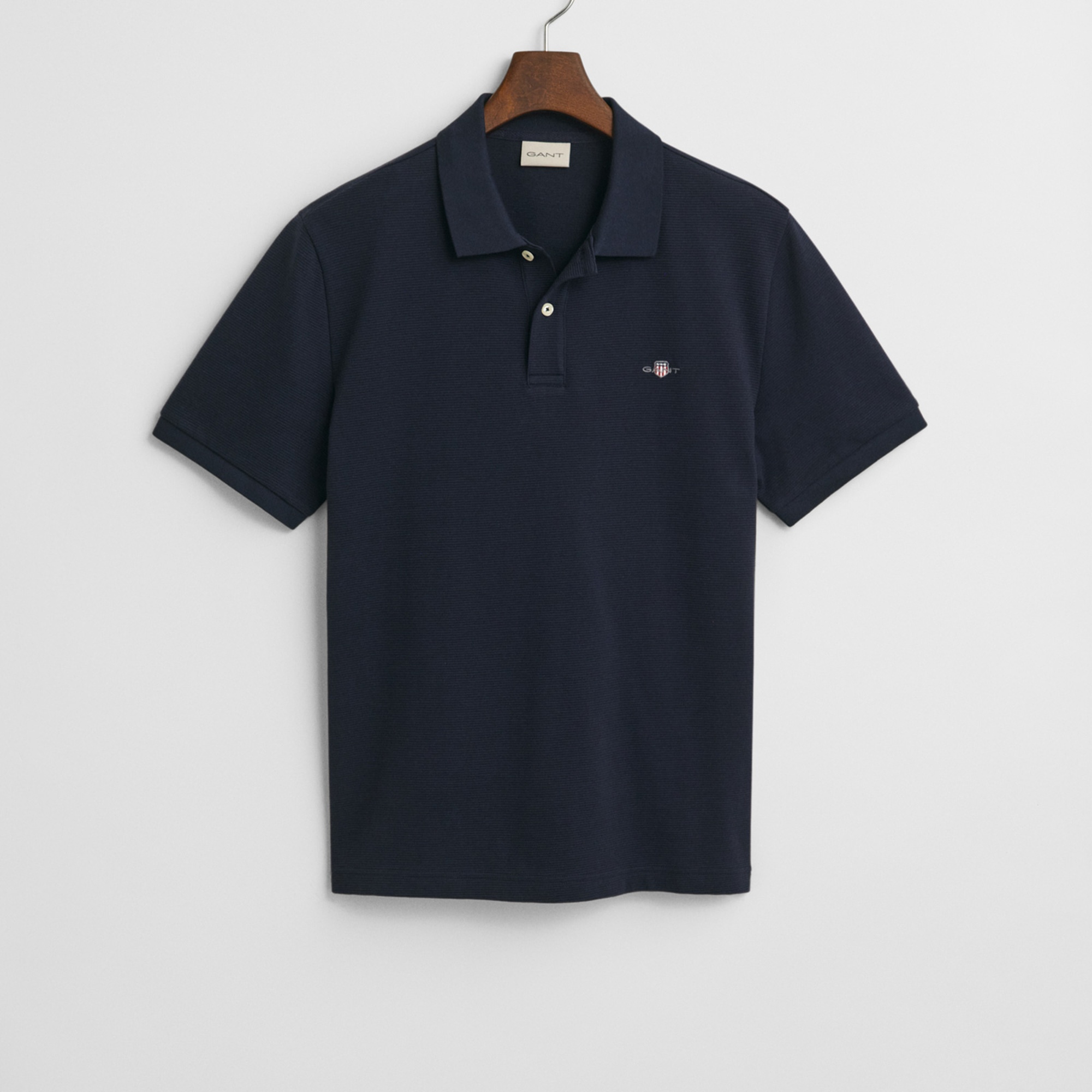 GANT Erkek Lacivert Regular Fit Polo