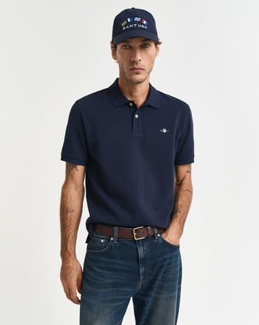  GANT Erkek Lacivert Regular Fit Polo
