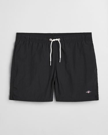  GANT Erkek Siyah Regular Fit Mayo Şort