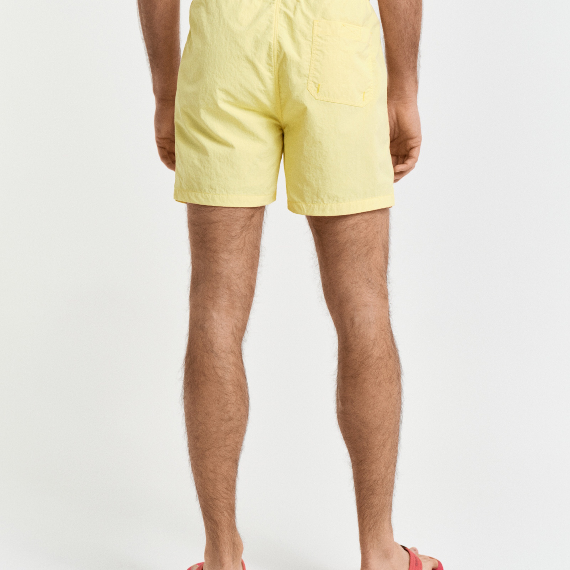 GANT Erkek Sarı Regular Fit Mayo Şort