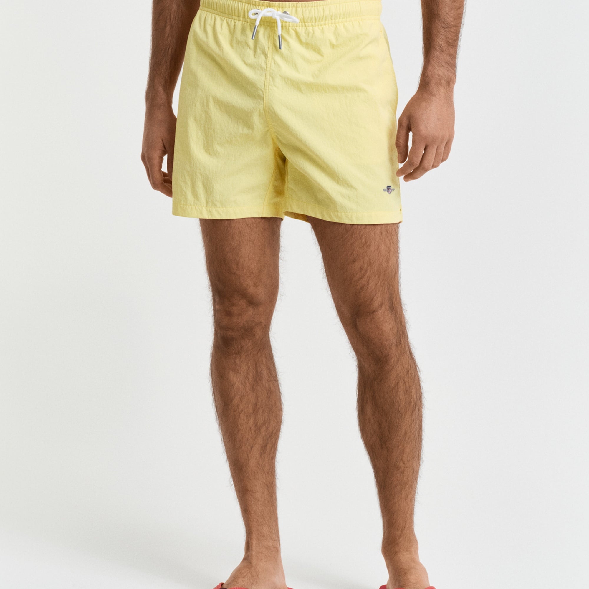 GANT Erkek Sarı Regular Fit Mayo Şort