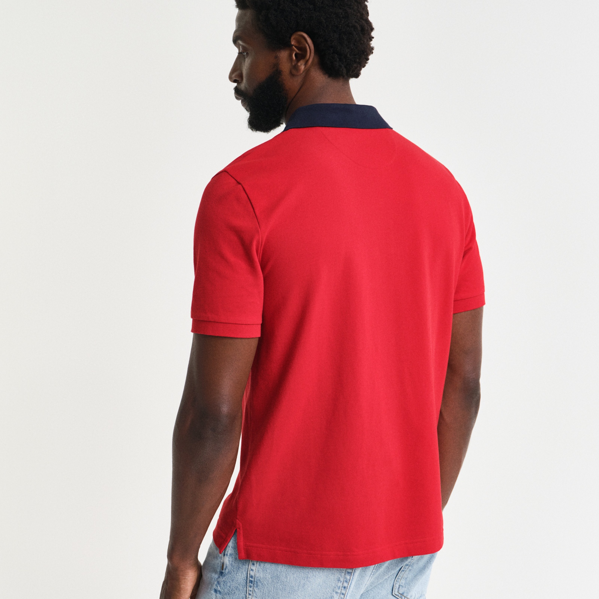 GANT Erkek Kırmızı Regular Fit Polo