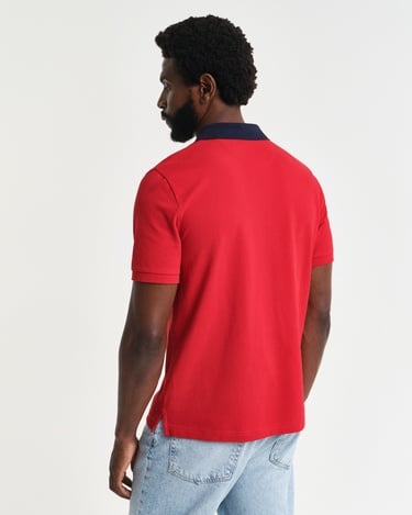  GANT Erkek Kırmızı Regular Fit Polo