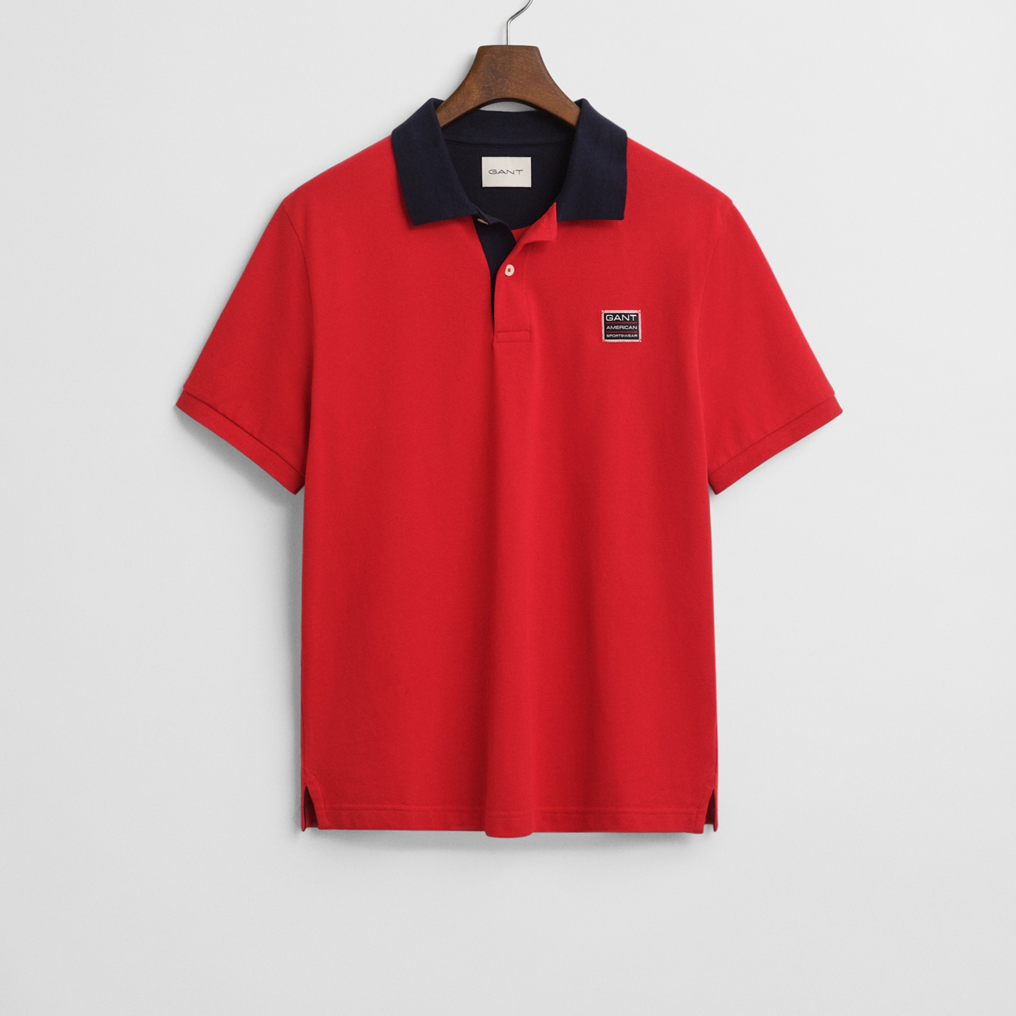 GANT Erkek Kırmızı Regular Fit Polo