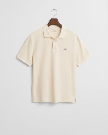  GANT Erkek Krem Regular Fit Polo
