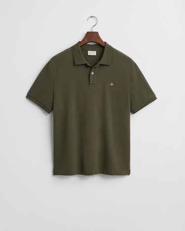  GANT Erkek Yeşil Regular Fit Polo