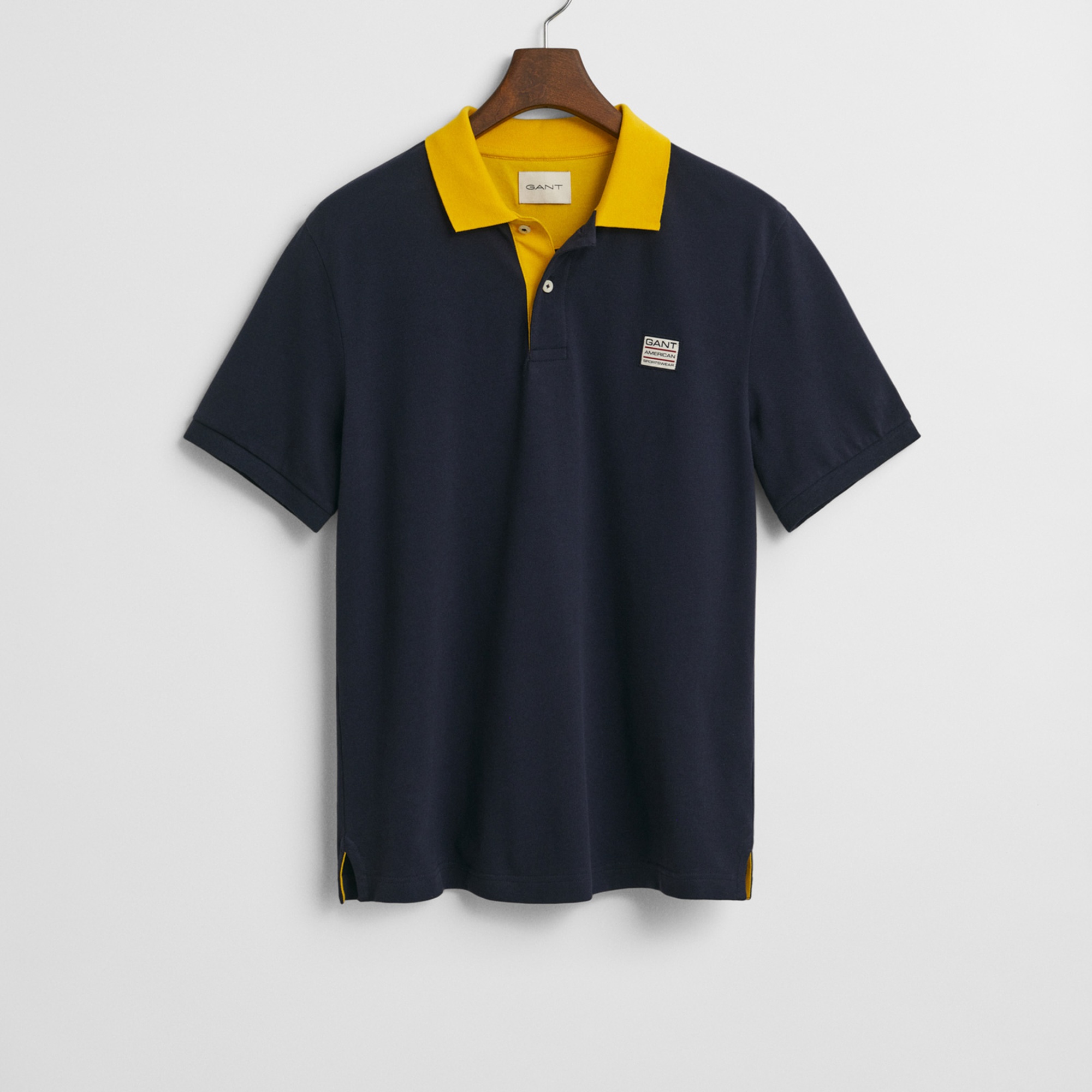 GANT Erkek Lacivert Regular Fit Polo