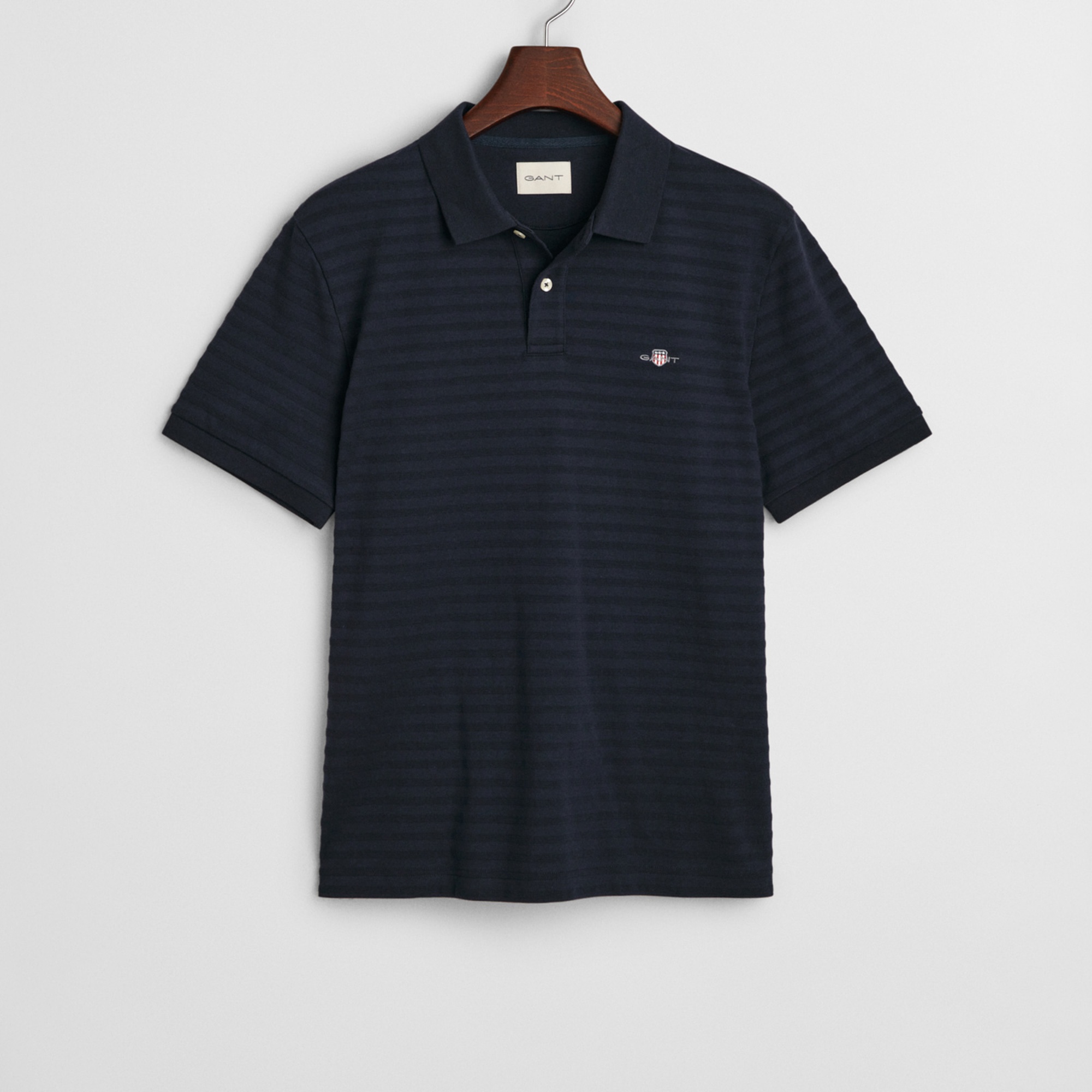 GANT Erkek Lacivert Regular Fit Polo
