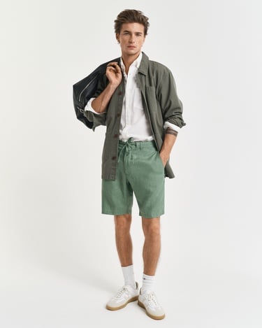  GANT Erkek Yeşil Relaxed Fit Şort