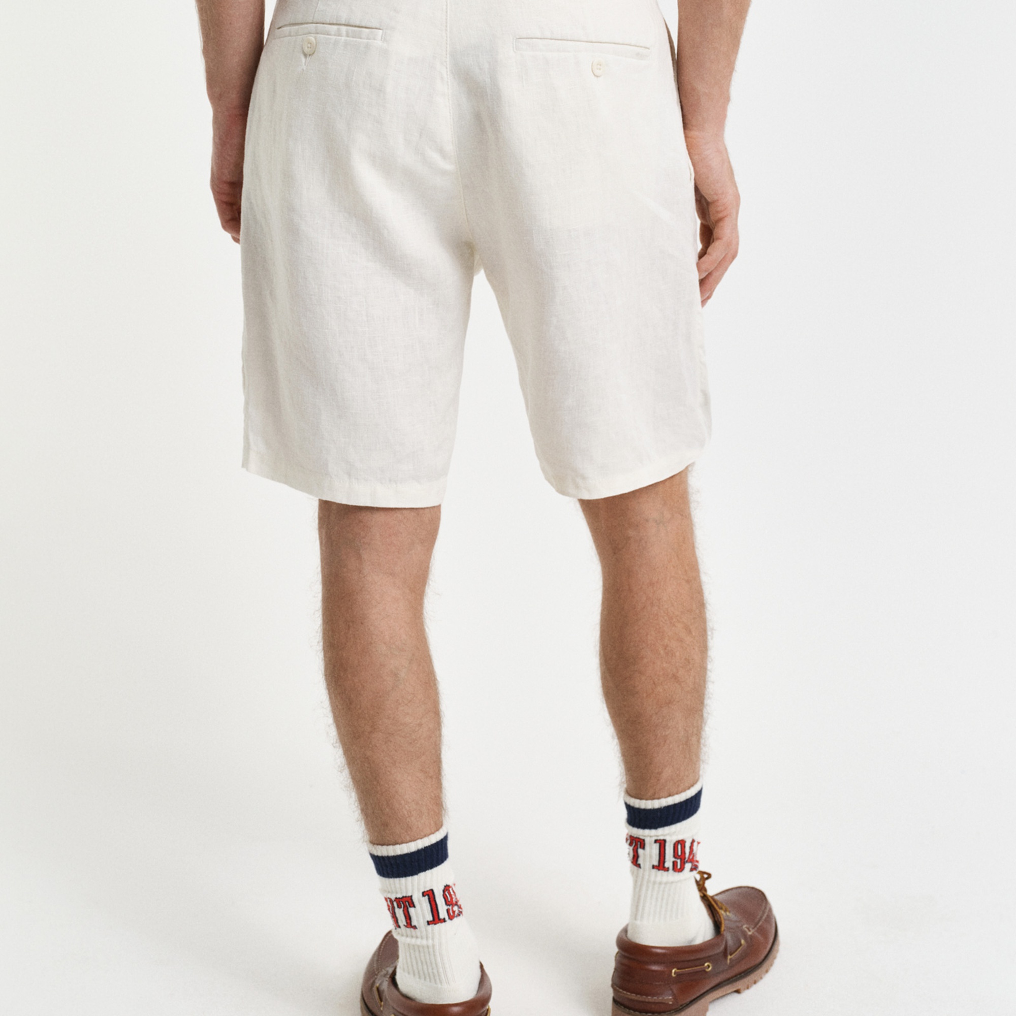 GANT Erkek Krem Relaxed Fit Şort