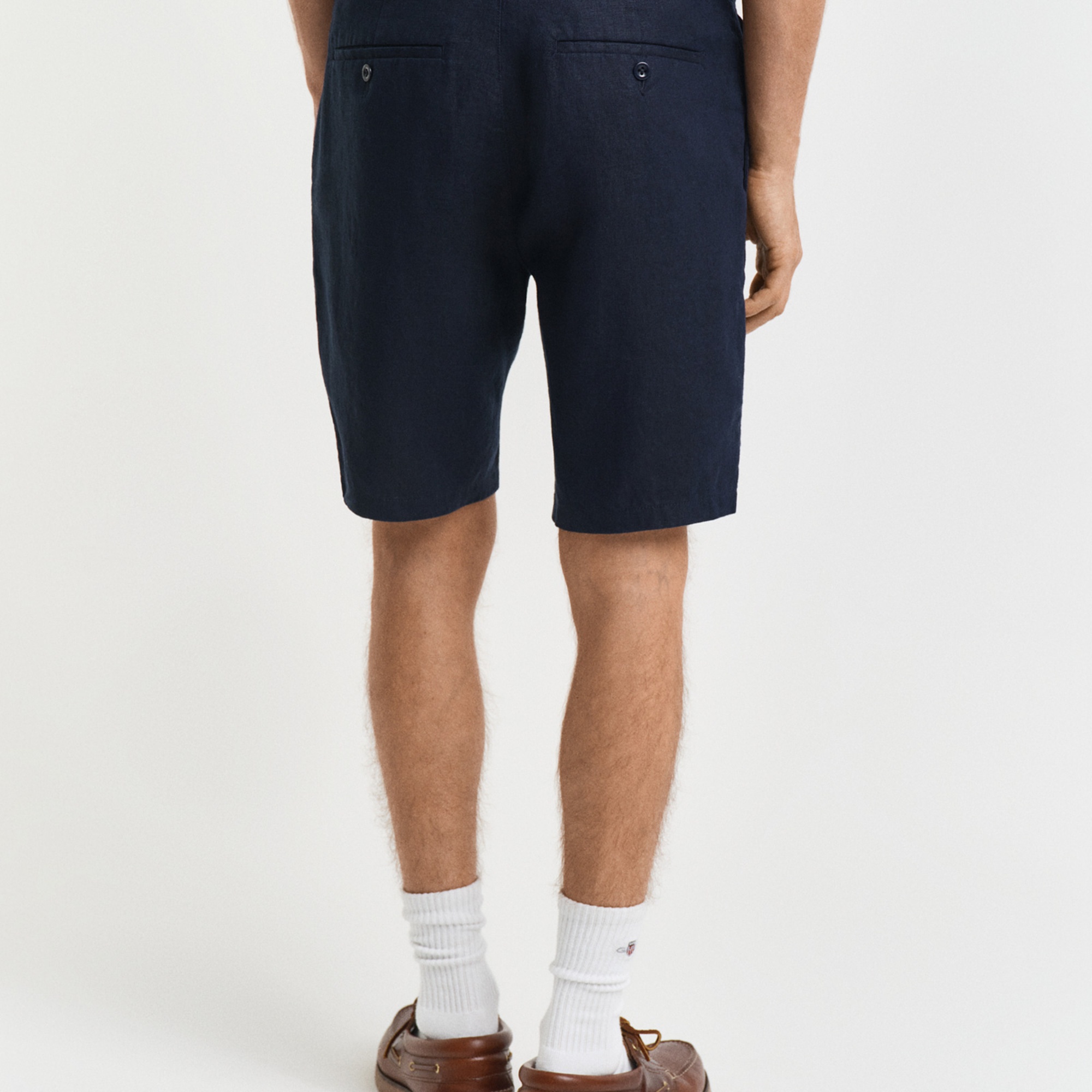 GANT Erkek Lacivert Relaxed Fit Şort