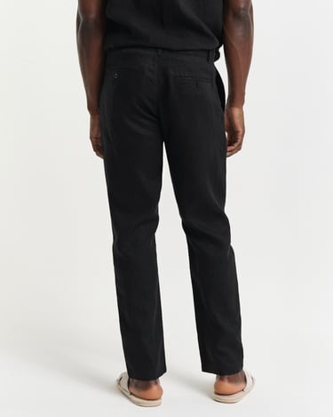  GANT Erkek Siyah Relaxed Fit Pantolon