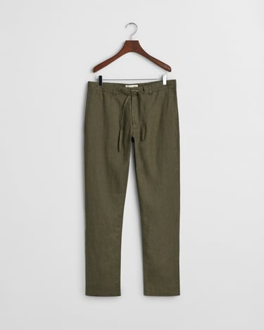  GANT Erkek Yeşil Relaxed Fit Pantolon