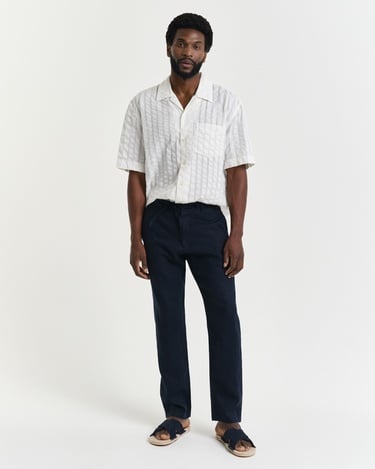  GANT Erkek Lacivert Relaxed Fit Pantolon