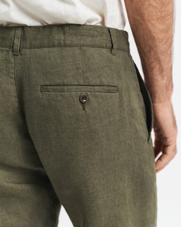  GANT Erkek Yeşil Relaxed Fit Pantolon