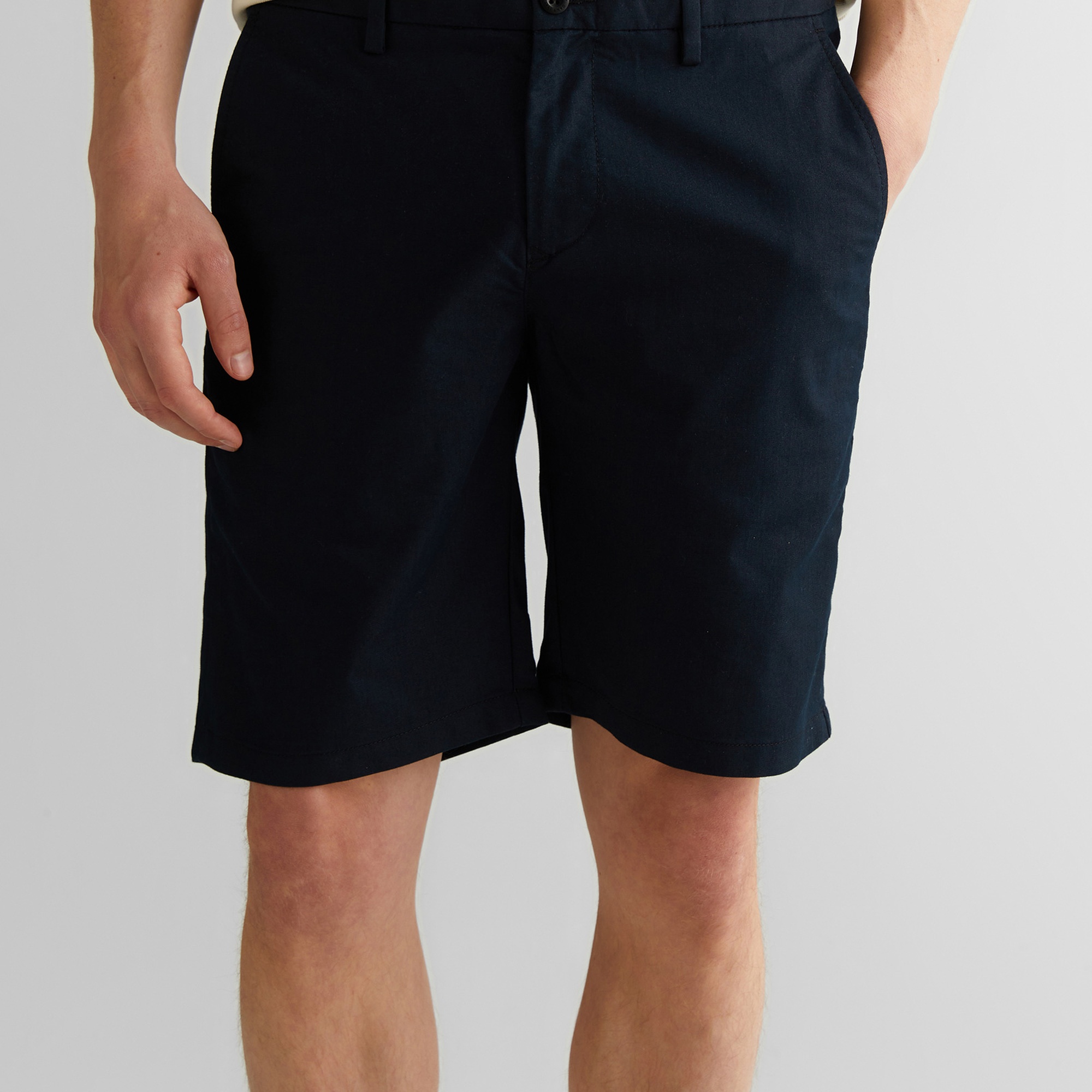 GANT Erkek Siyah Slim Fit Şort