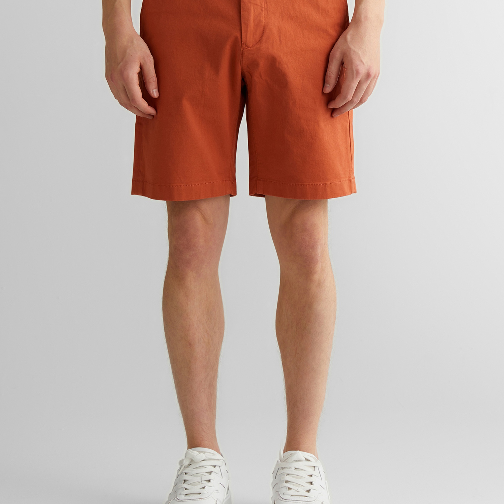 GANT Erkek Turuncu Slim Fit Şort