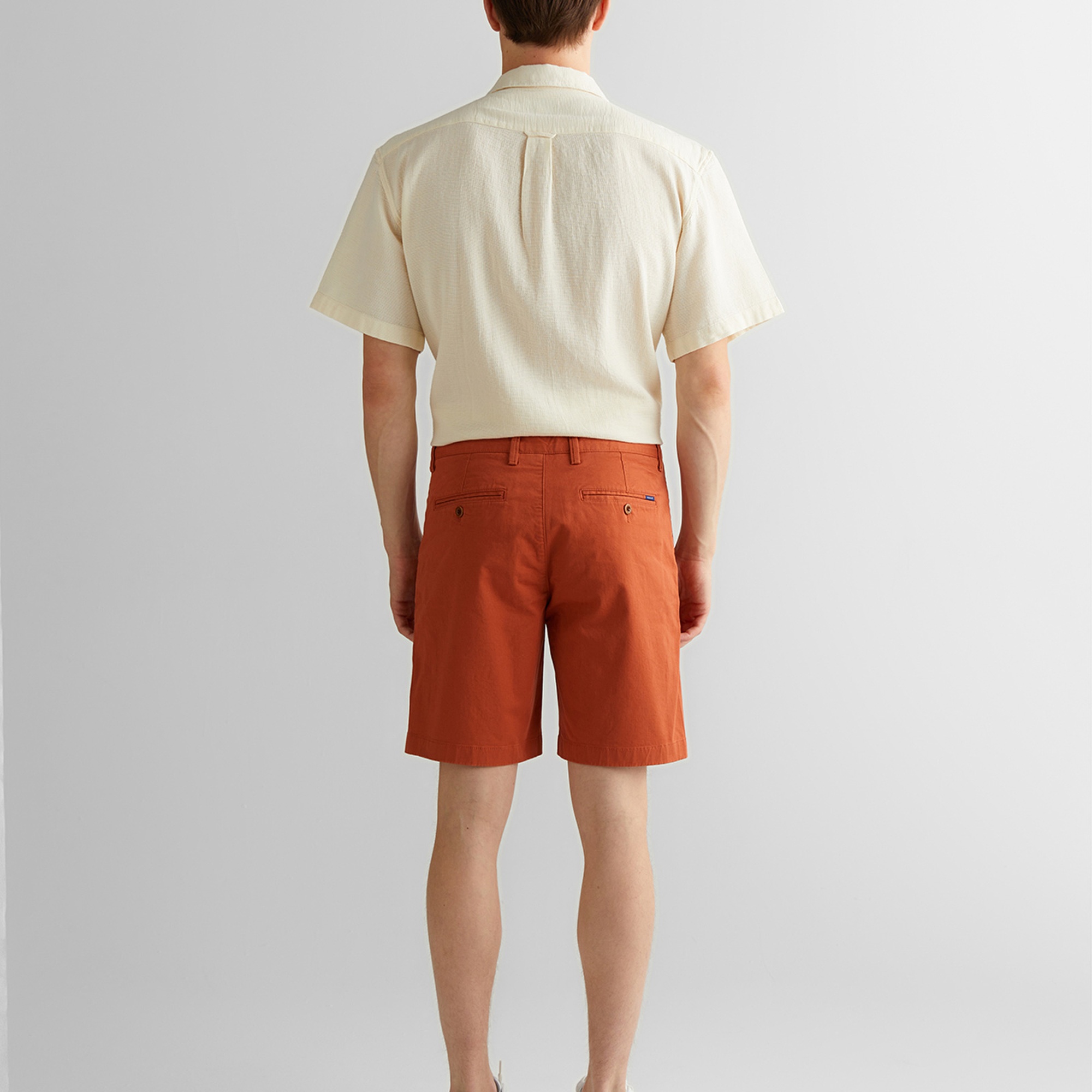 GANT Erkek Turuncu Slim Fit Şort