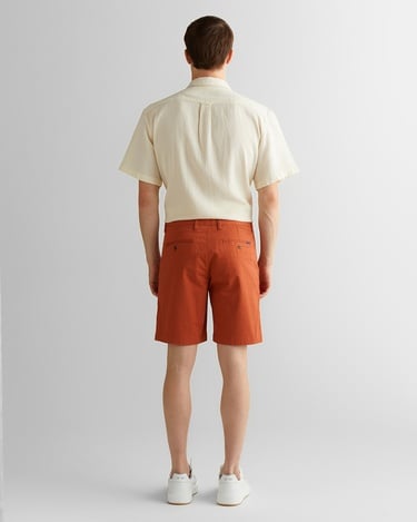  GANT Erkek Turuncu Slim Fit Şort