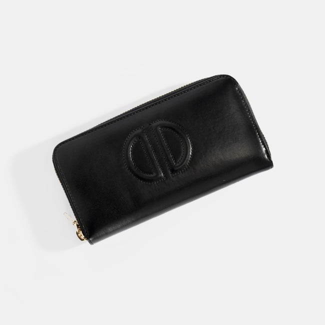  Kadın Siyah Deri Cüzdan