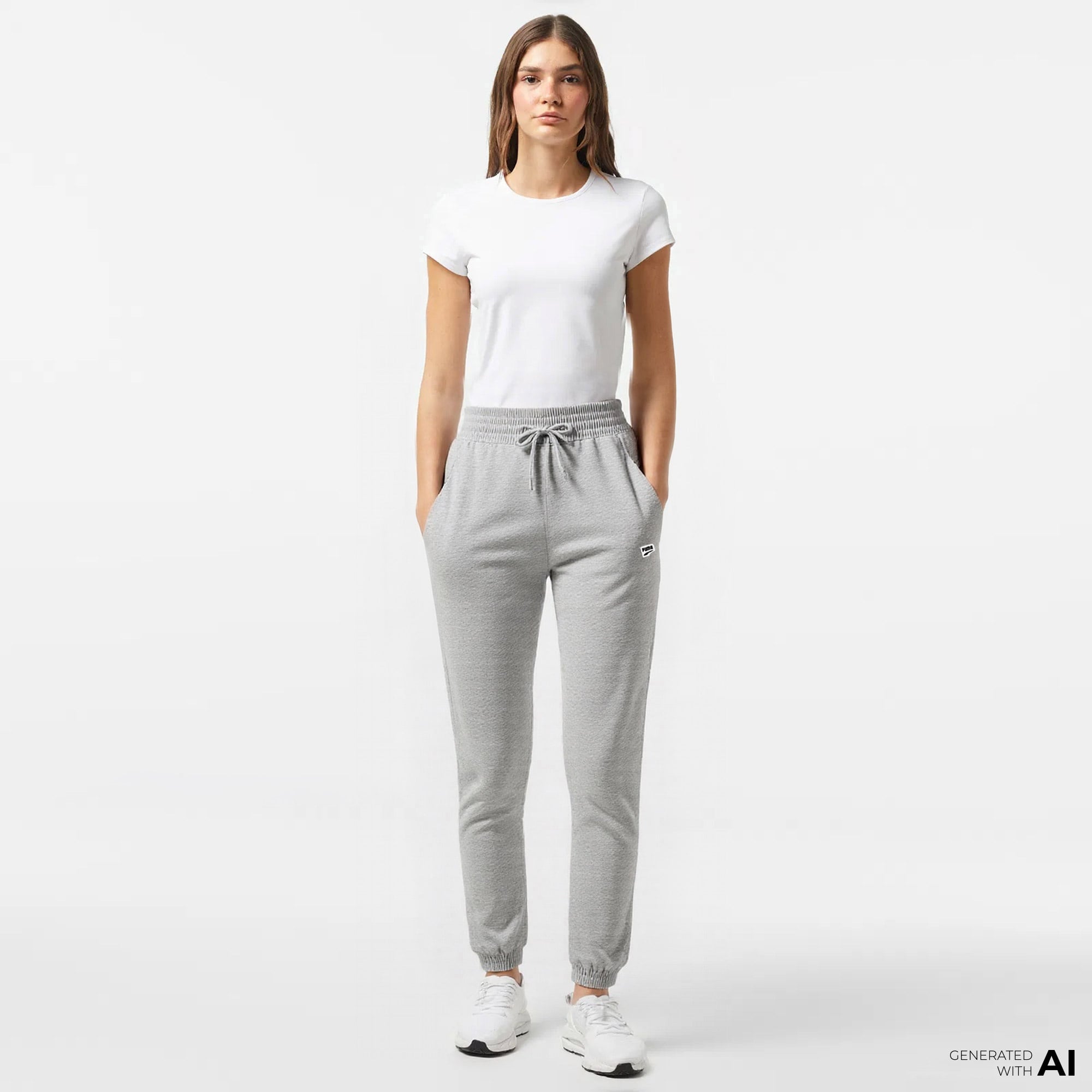 Puma Downtown RE:Collection Kadın Gri Eşofman Altı