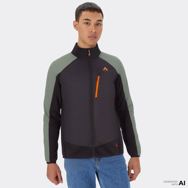  Mc Kinley Sekani III Primaloft Erkek Yeşil Outdoor Mont