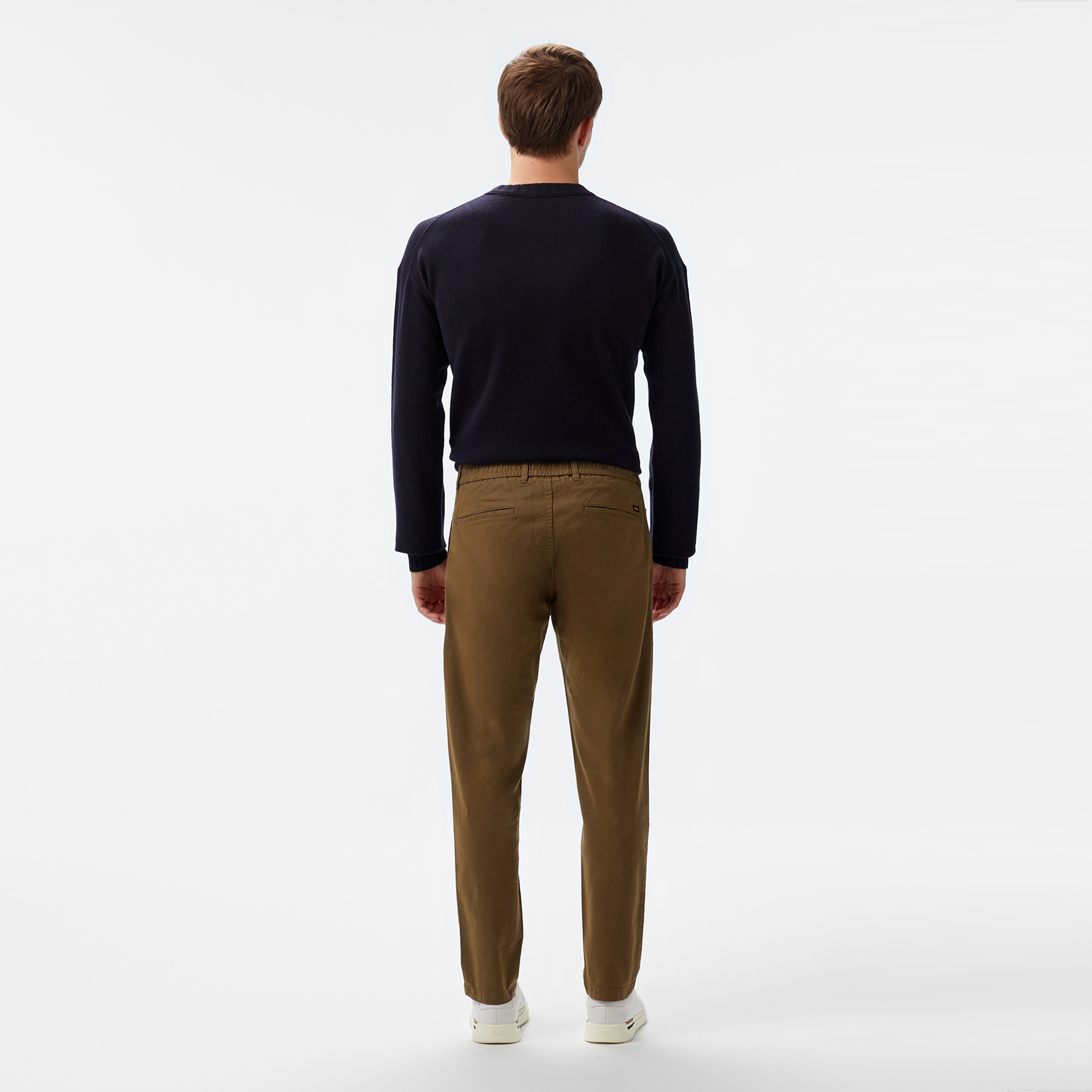 Boss Erkek Kahverengi Pantolon