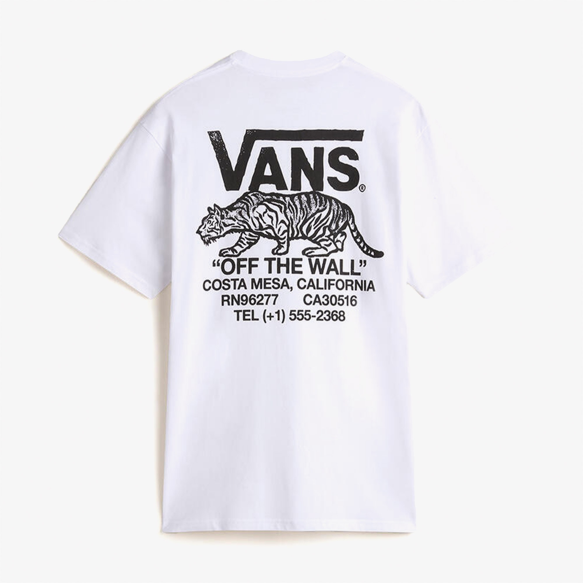 Vans Sneaky Ss Erkek Beyaz T-Shirt