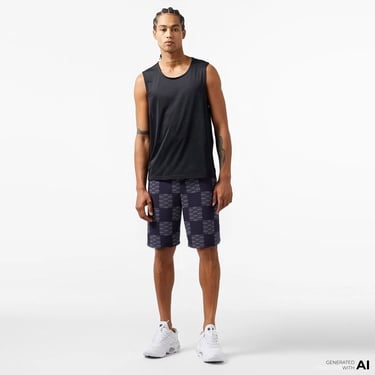  Puma United Aop Erkek Lacivert Şort