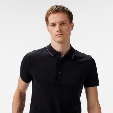  Boss Paule 4 Erkek Siyah Polo
