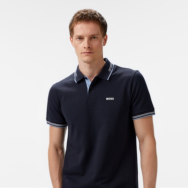  Boss Paul Erkek Mavi Polo
