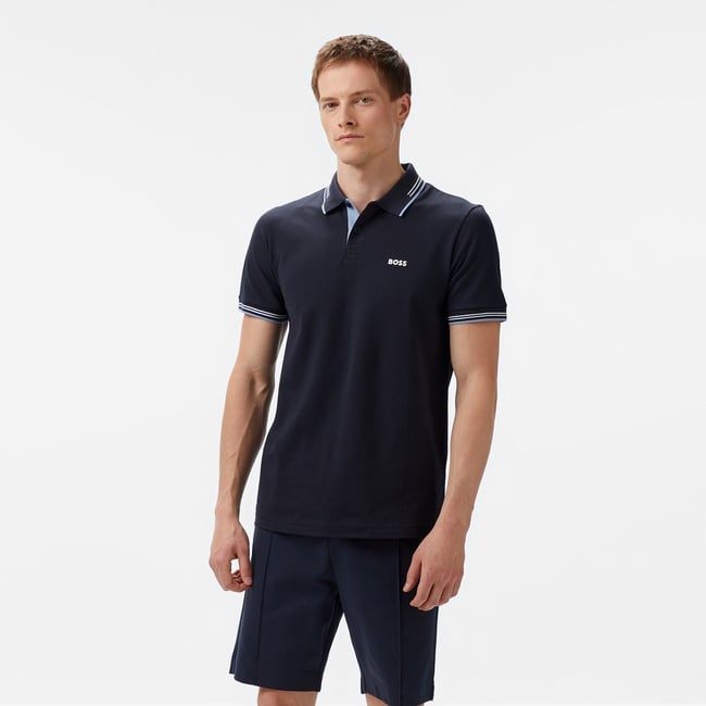  Boss Paul Erkek Mavi Polo