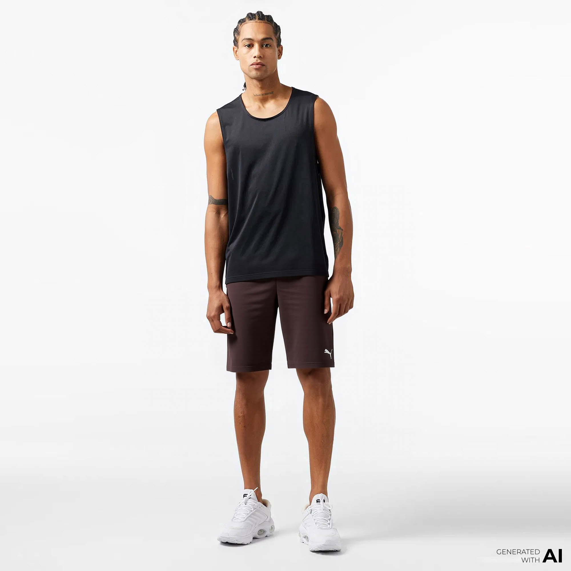  Puma Classics Shorts 8" Erkek Siyah Şort