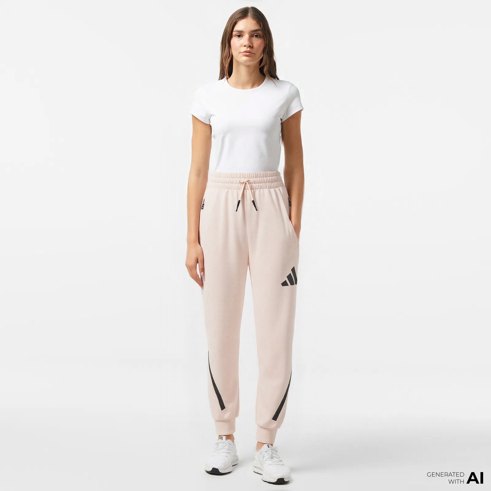 adidas Z.N.E. Tapered-Leg Kids Çocuk Pembe Eşofman Altı