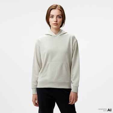  Calvin Klein Pullover Kadın Bej Sweatshirt