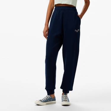  Tommy Hilfiger Reg Script Kadın Lacivert Eşofman Altı