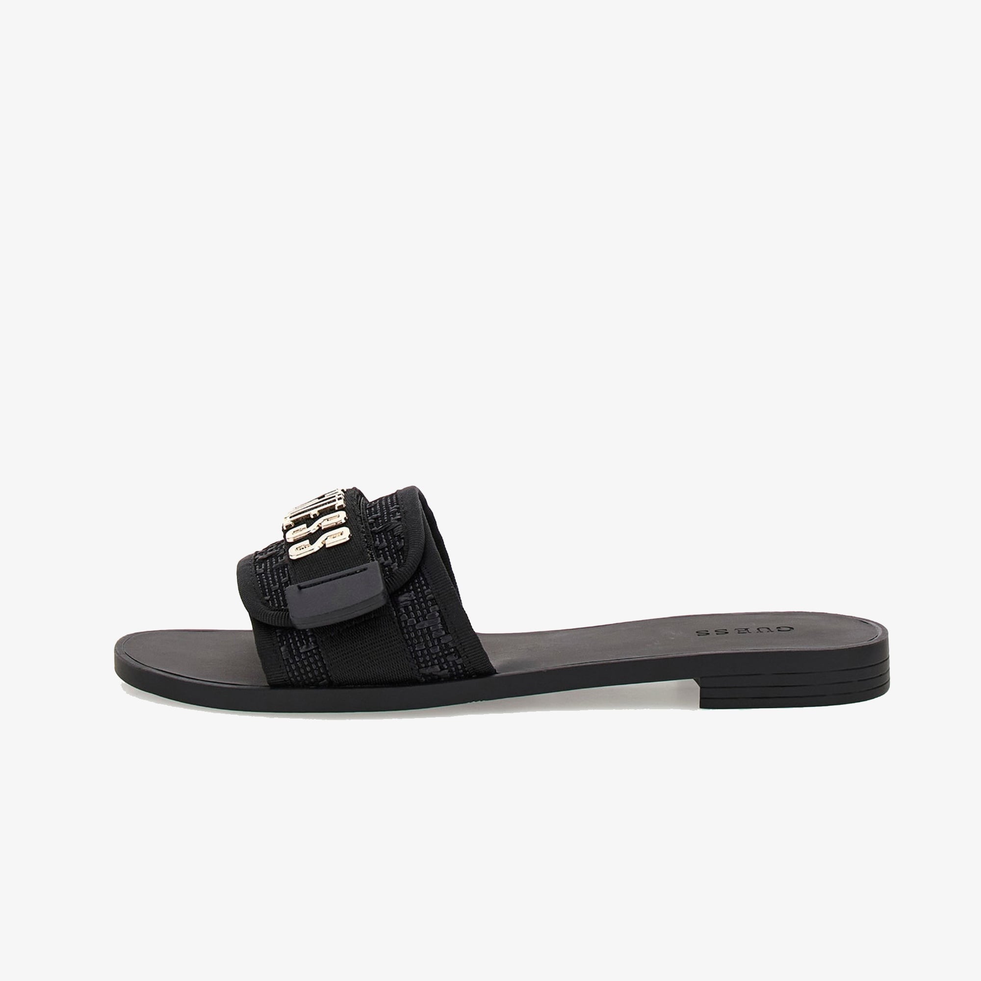 Guess Elyze Kadın Siyah Terlik